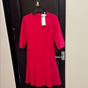 Hugo Boss Vibrant Pink Above the Knee Dress. Never worn.